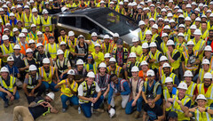 El primer Cybertruck de producción ya está listo (imagen: Tesla)