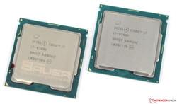 La revisión de la CPU de sobremesa Intel Core i7-9700K. Dispositivos de prueba cortesía de Caseking.de.