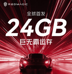 El RedMagic 8S Pro será uno de los primeros smartphones en lanzarse con 24 GB de RAM. (Fuente de la imagen: Nubia)