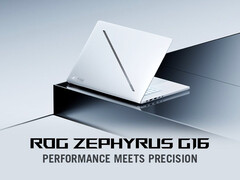 Asus comercializa el ROG Zephyrus G16 (2026) con un acabado plateado cuando se combina con la tarjeta gráfica RTX 5080 « GeForce ».