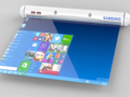 Render de un dispositivo enrollable de Samsung. (Fuente: LetsGoDigital)