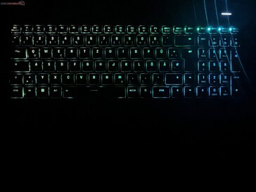 Iluminación del teclado