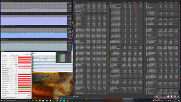 Estrés Prime95+FurMark (modo de alto rendimiento)