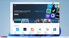 Android soporte de aplicaciones llegará en Windows 11 y sólo en Windows 11. (Fuente de la imagen: Microsoft)