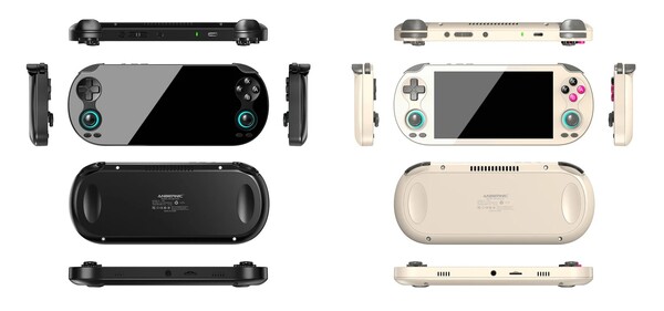 La Anbernic RG Vita está disponible en negro y gris retro.