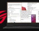 Más listados de minoristas han estado filtrando detalles sobre los portátiles Asus ROG Zephyrus M16. (Fuente de la imagen: Asus/Amazon/microaid - editado)