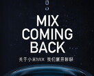 El primer dispositivo Mi Mix en años debutará el 29 de marzo. (Fuente de la imagen: Xiaomi - editado)