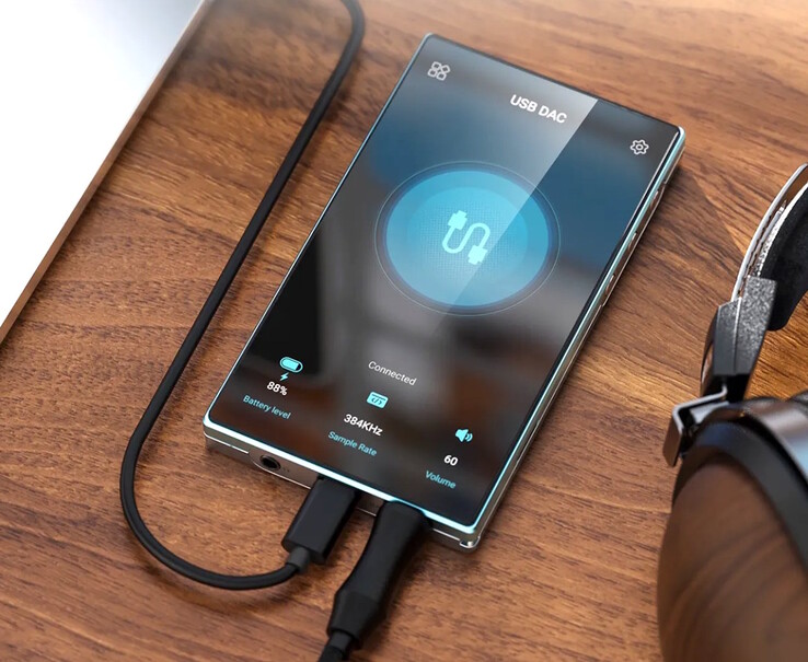 El reproductor de audio digital Fiio JM21 2026 puede utilizarse como convertidor de audio digital de alta resolución con ordenadores portátiles. (Fuente de la imagen: Fiio)