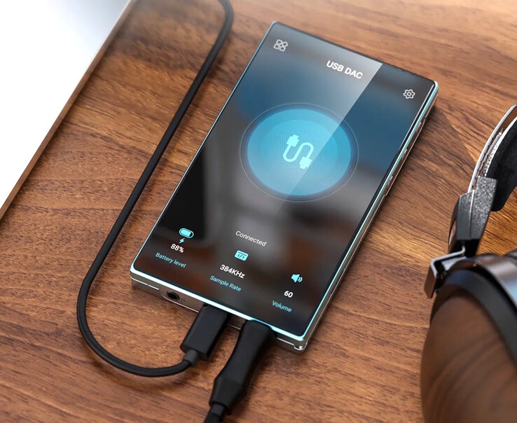 El reproductor de audio digital Fiio JM21 2026 puede utilizarse como convertidor de audio digital de alta resolución con ordenadores portátiles. (Fuente de la imagen: Fiio)