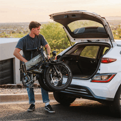 La bicicleta eléctrica Lectric XP4 presenta un diseño plegable (Fuente de la imagen: Lectric)