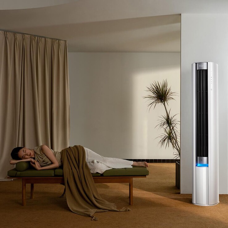 El Xiaomi Mijia Air Conditioner Pro Super Energy Saving Vertical 2HP Super Class 1 Energy Efficiency. (Fuente de la imagen: Xiaomi