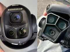 El Mavic 4 Pro llegará con una carcasa de cámara revisada respecto a la del Mavic 3 Pro, en la imagen. (Fuente de la imagen: vía Jasper Ellens)