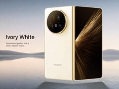 El Magic V5 en blanco marfil es la única versión que tiene 8,8 mm de grosor. (Fuente de la imagen: Honor)