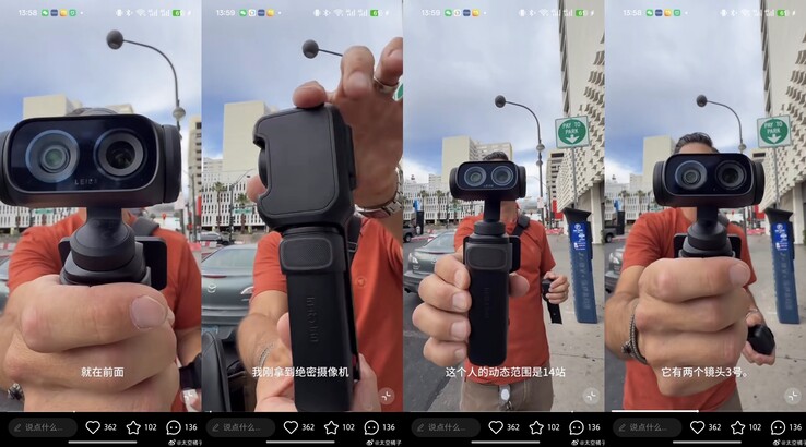 Insta360 Luna Ultra - imágenes oficiales de vista previa.