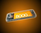 El Oppo K14 Plus cuenta con una batería de 8 000 mAh.