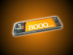 El Oppo K14 Plus cuenta con una batería de 8 000 mAh.