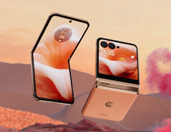 Se espera que el Razr 50 Ultra se parezca a su predecesor, en la imagen. (Fuente de la imagen: Motorola)