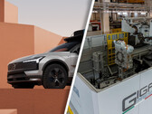 Volvo planea instalar dos gigacamiones IDRA de 9.000 toneladas en su próxima fábrica eslovaca de VE para reducir los costes de fabricación. (Fuente de la imagen: Volvo / IDRA - editado)