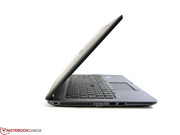 El HP ZBook 14 es significativamente más delgado, ligero y representa el diseño ultrabook de moda.