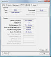 Información de CPU-Z sobre el FSC Esprimo U9210