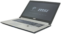 MSI PE70. Modelo de pruebas cortesía de Cyberport.
