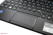 El touchpad es lo bastante grande y tiene un buen deslizado.