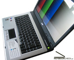 Acer Aspire 1690WLMi con la pantalla amplia