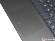 El touchpad de vidrio funciona perfectamente.