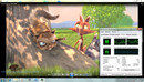 Big Buck Bunny 720p H264 suavizado CPU 20-65%