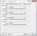 Información del sistema: CPUZ Cache