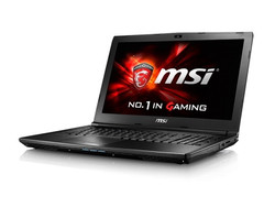 MSI GL62 6QF. Modelo de pruebas cortesía de Notebooksbilliger.