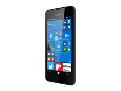 Microsoft Lumia 550. Modelo de pruebas cortesía de Notebooksbilliger.de