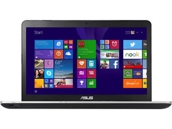 Asus N751JX-T4056H. Modelo de pruebas cortesía de Notebooksbilliger.de