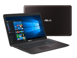 Asus F756UX-T7013T. Modelo de pruebas cortesía de Notebooksbilliger.de