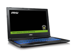 MSI WS60. Modelo de pruebas cortesía de MSI Alemania.