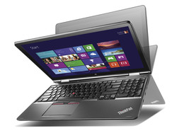 En análisis: Lenovo ThinkPad Yoga 15 (20DQ0038GE). Modelo de pruebas cortesía de notebooksandmore.de