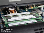 La RAM DDR3 en su compartimiento