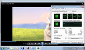 Big Buck Bunny 720p H264 fluida CPU 50-85%