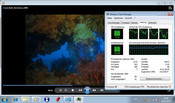 Coral Reef Adventure 1080p algo a tirones CPU 50-85%