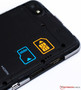...el almacenamiento interno puede ser ampliado con tarjetas micro-SD