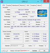 Información de sistema CPU-Z CPU