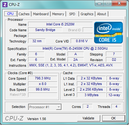 Información del sistema CPUZ CPU