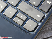 Teclado a mayor detalle