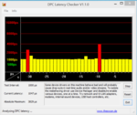 DPC Latency Checker con dos entradas de teclado