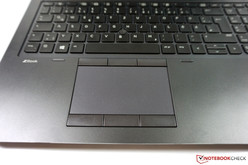 Touchpad con botones dedicados