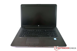 HP ZBook 17 G3. Modelo de prueba cortesía de HP Alemania.