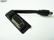 Adaptador Mini -VGA proporcionado Adaptador Mini -VGA proporcionado