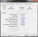 Información del Sistema  CPU-Z RAM
