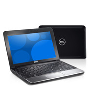 El Dell Inspiron Mini 10 parece en negro en la configuración básica.