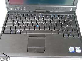 Keyboard of the Dell Latitude XT